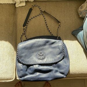 Navy blue Tory Burch Purse- excellent condition!